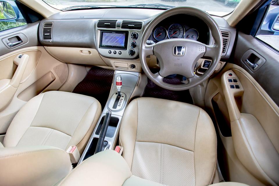 Honda Civic Dm 1.7 สีฟ้า เดิมสวย หายาก ปี 2004  15