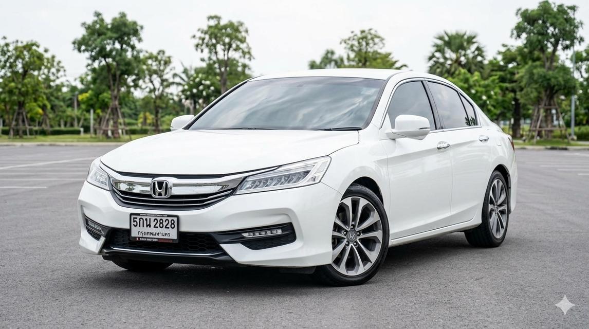 รถสวย มือเดียว ป้ายแดง 🚗 Honda Accord 2.0 EL AT ปี 2018