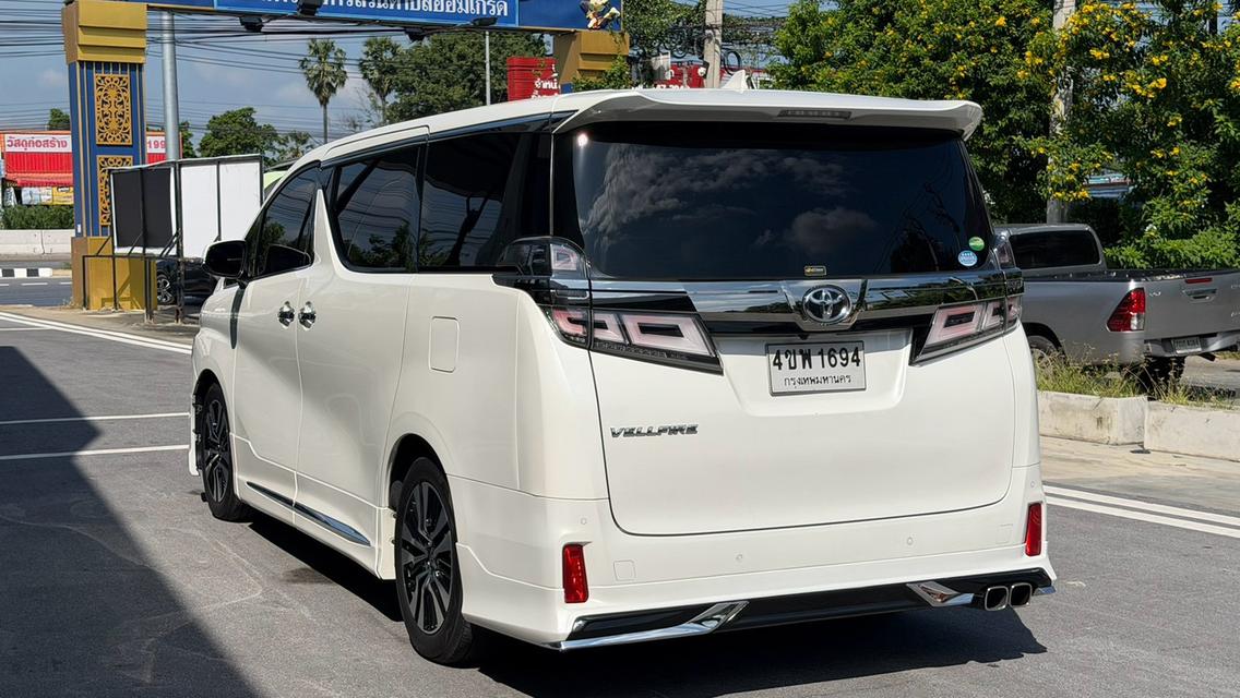 2019 TOYOTA VELLFIRE 2.5 ZG Edition สีขาว Milage 106,XXX KM ชุดแต่ง Modellista รอบคัน กระจกมองหลังเป็นกล้อง รูปที่ 13