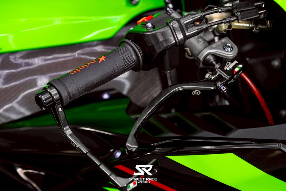 🔥kawasaki zx10r ปี 2018 🔥 ทำตัวใหม่ คาร์บอนแน่น ชุดสีแท้ทั้งคัน 😈🏍️ ล้อ machesini หล่อจัด 👀💨 รูปที่ 9