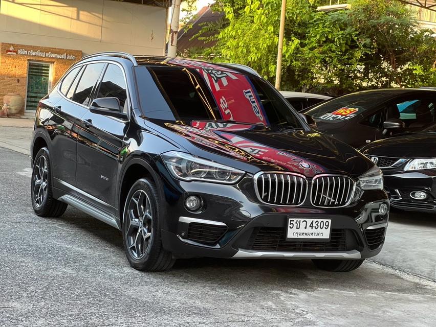 BMW X1 F48 ปี 2017 จด 2018 รุ่น1.5 sDrive18i xLine เบนซิน สีดำ รถสวย