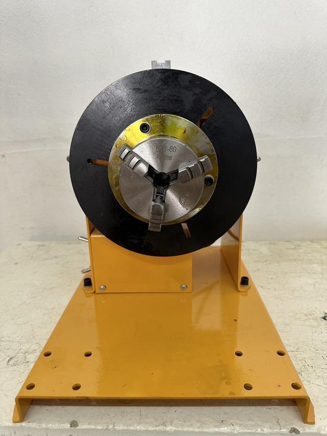 โต๊ะหมุน เครื่องหมุนจับชิ้นงาน HD-10 220V จับท่อ0-2.5นิ้ว รับน้ำหนักชิ้นงาน10กก