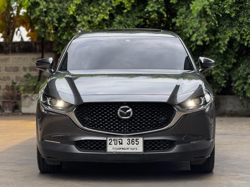 Mazda CX-30 2.0 SP  TOP. ปี 2021 สีเทาดำ     ออ รูปที่ 2