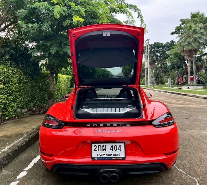 Porsche 718 Cayman สี Lava orange ปี 2016 จด 2017  ไมล์ 44,000 km ออฟชั่นเต็ม!!! 3
