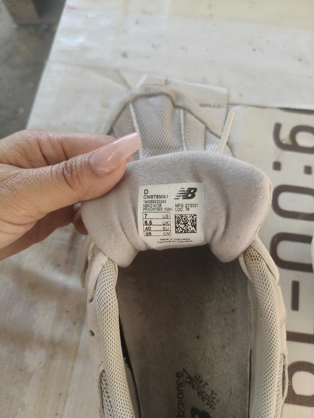 แนรนด์ NewBalance รุ่นCM878MA1สีเทาอ่อน  US:6.5 EU:40 รูปที่ 3