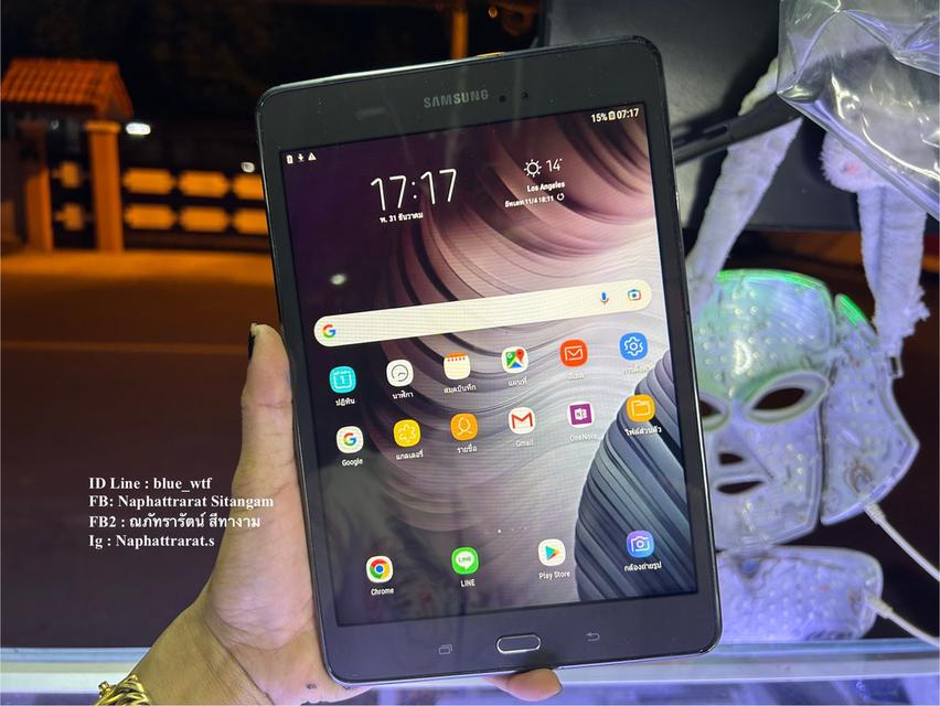 Samsung Tab A 8.0  จอ8นิ้ว 4G ใส่ซิมโทรได้ โหลดแอพได้ ใช้งานปกติ สภาพสวย