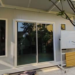 ขายบ้านสร้างใหม่- รามอินทรา19 หนึ่งชั้น 3น3น /โซนออฟฟิศ 117ตรว จอดรถได้6 คัน ขาย 6.99 ลบ รามอินทรา19/21/23 สามารถเข้าออกได้หลายซอย 12