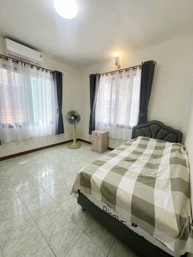 ให้เช่าบ้านเดี่ยว 1 ชั้น  บงกช 5 คลอง 2 ปทุมธานี 54 ตรว.3นอน 2น้ำ 1ครัว จอดรถ 2 คัน Renovate ใหม่  มีเฟอร์และเครื่องใช้ไฟฟ้าครบ แอร์ 3 ตัว 7