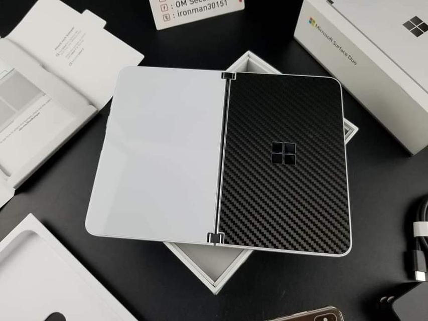ขาย/แลก Microsoft Surface Duo 6/256 White สภาพสวย Snap855  แท้ ครบยกกล่อง เพียง 24,900 บาท  6