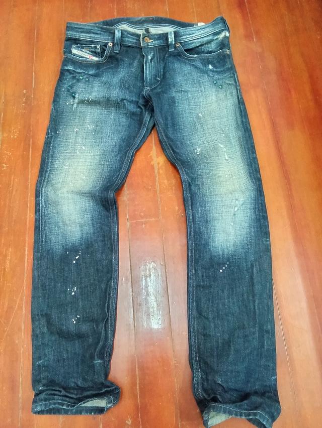 Rare Item กางเกงยีนส์ Diesel Thanaz Made in Italy ของแท้ รูปที่ 6