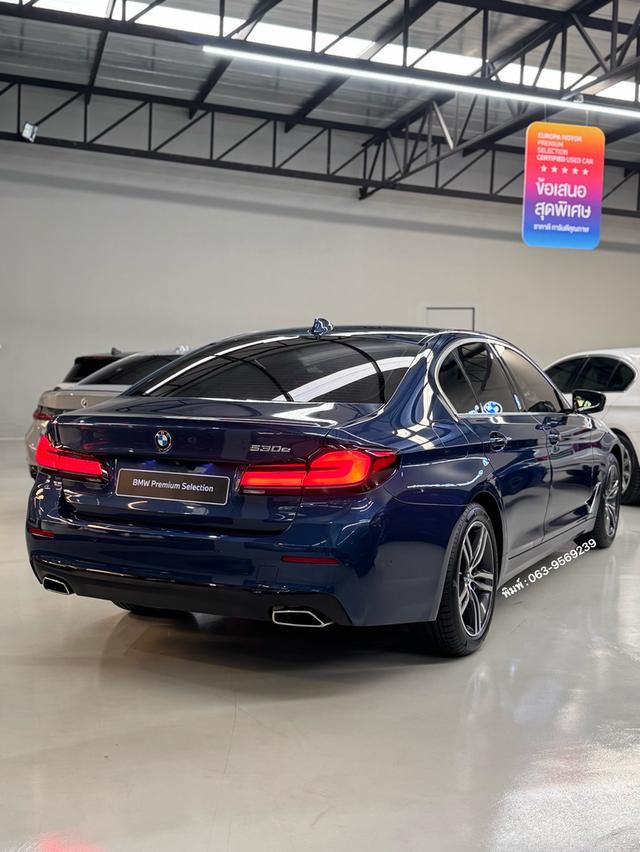 2021 BMW 530e Elite LCI G30 (รถสวย ปรับสภาพพร้อมส่งมอบ มือเดียว ออกจากศูนย์) รูปที่ 3