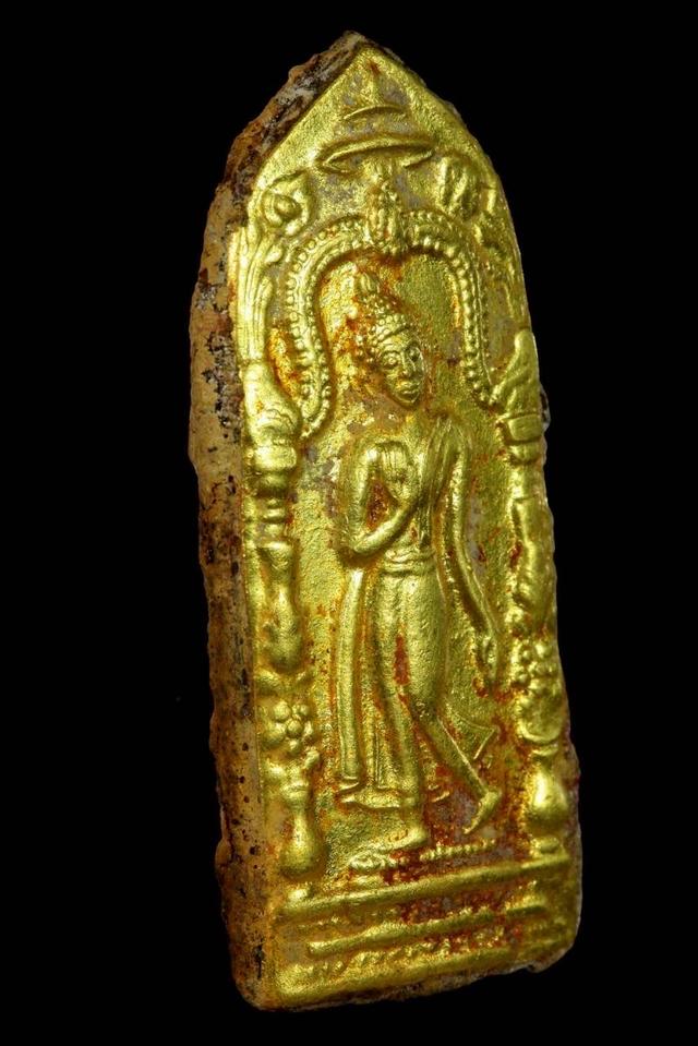 พระลีลากำแพงนิ้ว ว่านหน้าทอง รูปที่ 2