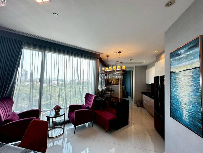 Reflection  Jomtien beach Pattaya For​ rent 3 bedroom  sea view 5 bathroom  1 stories room1 kitchen  Size 217 sqm.Building A,Floor 5 Rent​ 150,000 5