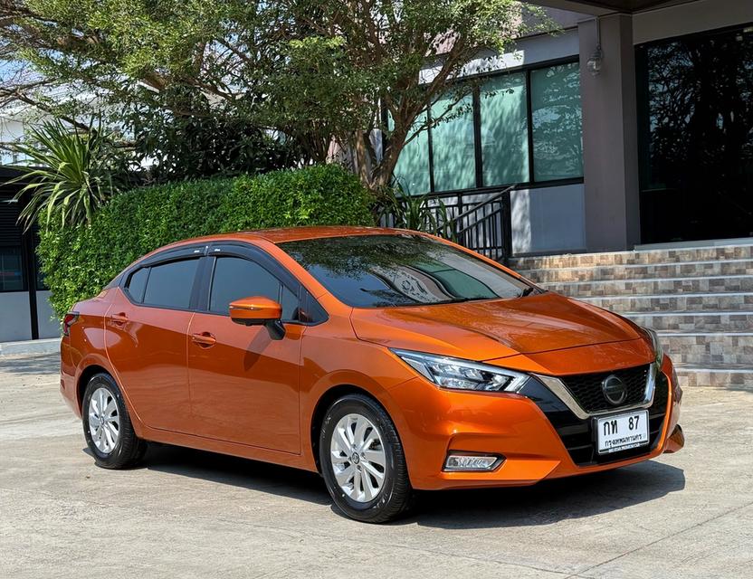 2021 NISSAN ALMERA TURBO VL รุ่น TOP สุด รถมือเดียวออกป้ายแดง รถวิ่งน้อย เข้าศูนย์ทุกระยะ ไม่เคยมีอุบัติเหตุครับ