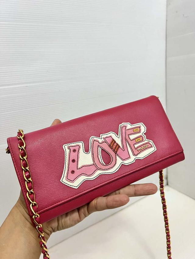 กระเป๋าตังค์ Prada แท้