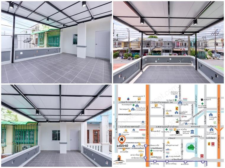 ขายราคาพิเศษ ทาวน์เฮ้าส์ 2 ชั้น ม.ร่มเงาไม้  [บางบัวทอง–ลาดปลาดุก] ขาย 1.38 ล้านบาท 10