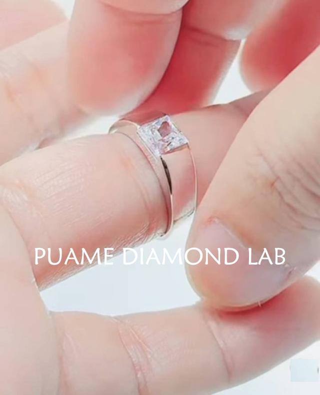 แหวนเพชร เรียบหรู เปล่งประกายทุกมุมมอง ด้วยเพชรแท้ธรรมชาติ พร้อมใบรับประกันสินค้าทุกชิ้น -ปุอามี่ Diamond Lap Rama2 (083-2469526) 4