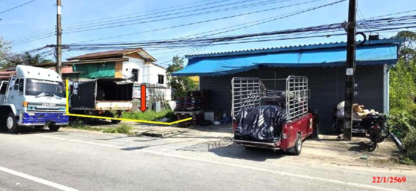 ขายที่ดินเปล่า ทำเลดี ใจกลางเมืองนราธิวาส 1