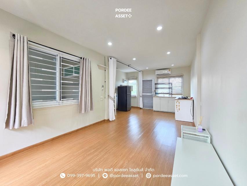 ขาย!! ทาวน์โฮม บีทีเอ็น เรสซิเดนซ์ (หลังบ้านไม่ติดหลังอื่น ขนาด 20 ตร.ว.) ซอยจันทร์ทองเอี่ยม บางบัวทอง นนทบุรี ใกล้เซ็นทรัลเวสต์เกต : BTN Residence 4