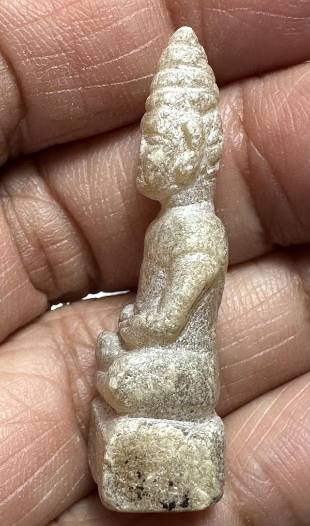 พระหินจุยเจียแกะ พระเชียงแสนพิมพ์ตุ๊กตา กรุฮอด รูปที่ 10