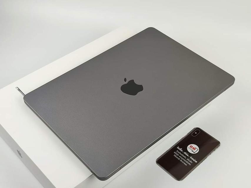 ขาย/แลก Macbook Air (2022) M2 Ram8 SSD256 สี Space Gray ศูนย์ไทย ประกันศูนย์ สภาพสวยมาก แท้ ครบกล่อง เพียง 38,900 บาท 4