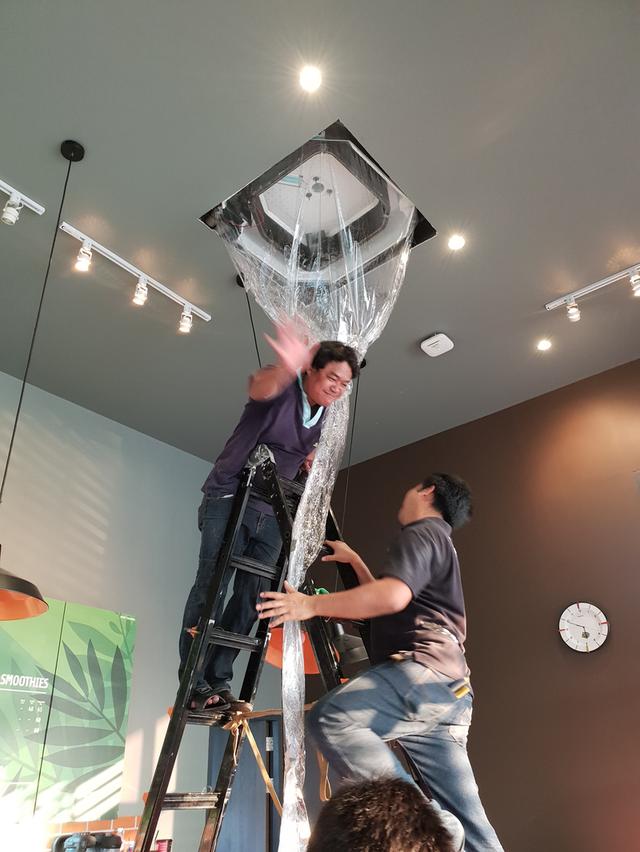 ล้างแอร์ลาดกระบัง ซ่อมแอร์ร่มเกล้า ย้ายแอร์เคหะร่มเกล้า ติดตั้งแอร์ฉลองกรุง รูปที่ 8