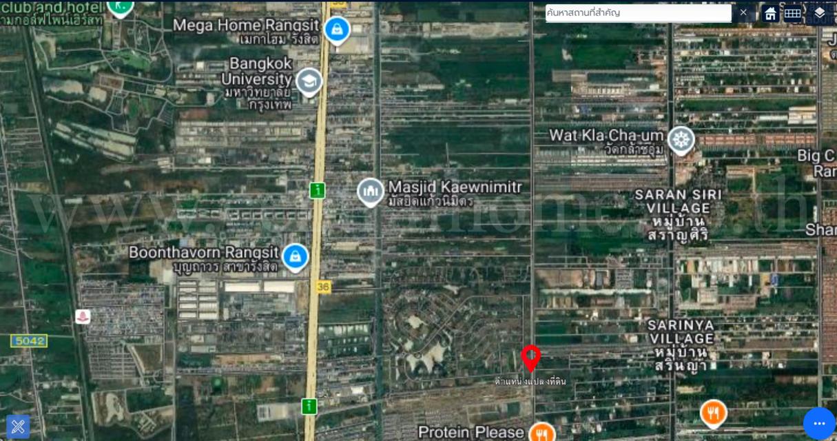 ที่ดิน 316 ตร.วา ถมแล้ว หมู่บ้านกฤษดานคร 19 - คลองหลวง 1  8
