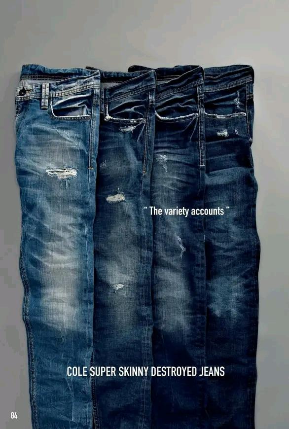 กางเกงขายาวยีนส์ยืด ส่งตรงจาก cc.oo