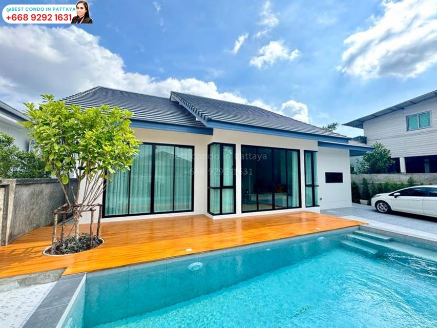 บ้านสร้างใหม่หลุดจอง ราคาดีเยี่ยม พร้อมเฟอร์นิเจอร์ครบ ฟังก์ชันจัดเต็ม ใกล้ทางด่วน-สุขุมวิท-หาดจอมเทียน! **#รหัสทรัพย์419** 18