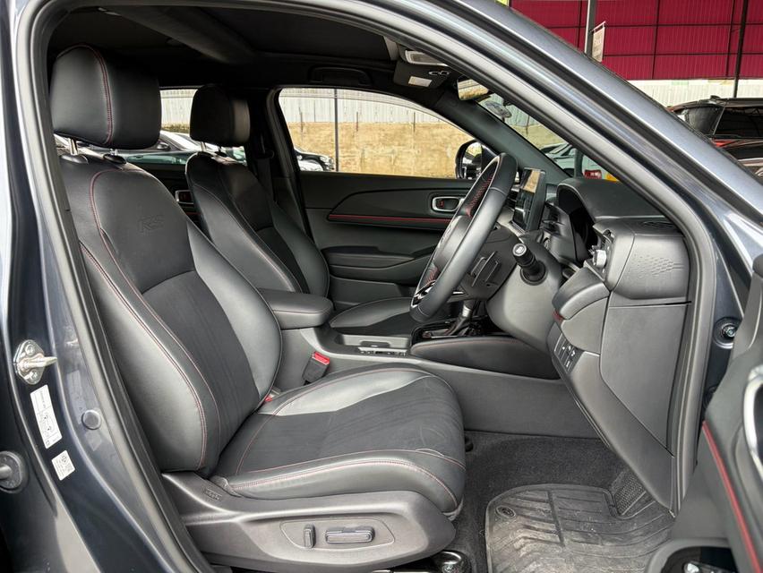 ปี 2024 HONDA HRV, 1.5 RS eHEV โฉม ปี21-ปัจจุบันสีเทา รถบ้านแท้ HYBRID รูปที่ 8