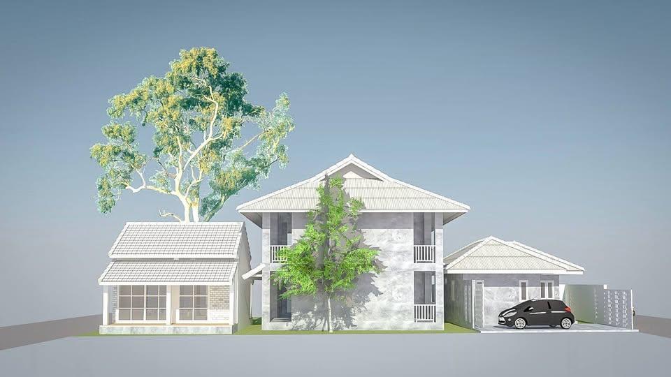 บ้านพร้อมที่ดิน ต.สุเทพ ใกล้ มช. 14