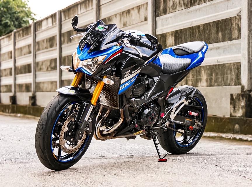 Z800 Kawasaki ปี2016 น้ำเงิน รูปที่ 4