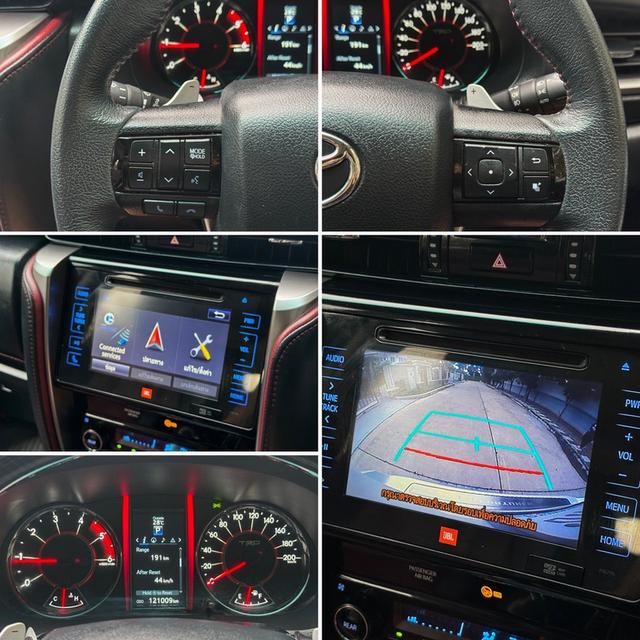 รหัสรถ AVA388 🏂 TOYOTA FORTUNER 2.8 TRD SPORTIVO II BLACK TOP   ปี2019 เจ้าของเดียว  17