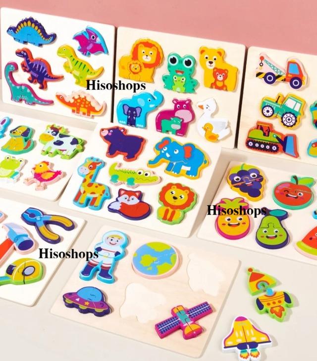 Jigsaw Happy for Kids จิ๊กซอว์เครื่องมือเสริมทักษะด้านความคิด วิเคราะห์ เสริมทักษะด้านพัฒนาการ