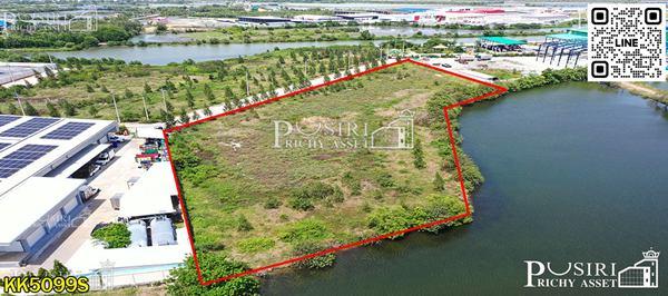 โดดเด่นที่สุดของที่เกือบ 5 ไร่ หน้ากว้างๆ 148 ม. ถมพร้อมสร้างโรงงาน น้ำไฟครบ เทรลเลอร์ลุยสบาย โซนพันท้าย - พระราม 2 KK5099S 2