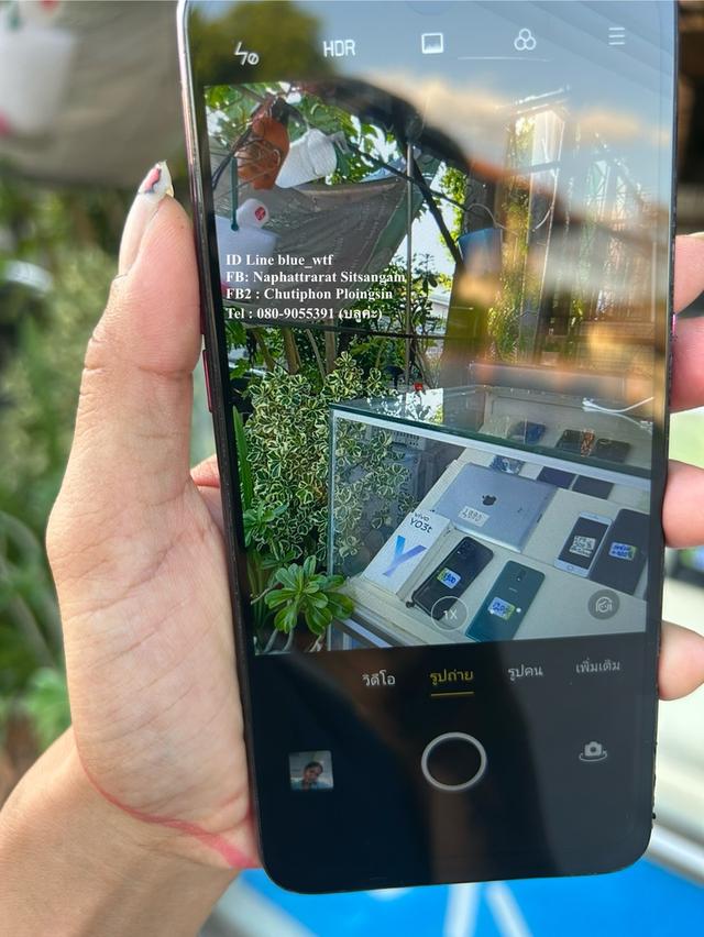 OPPO F9 จอ6.3นิ้ว 4G 2ซิม Rom64Ram6 สภาพสวยตามรูป ใช้งานปกติ ใช้ได้ทุกซิม