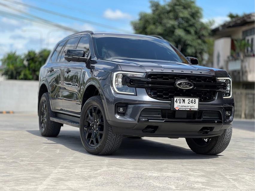รหัสรถ WRT248 2023 FORD EVEREST, 2.0 TURBO SPORT โฉม ปี22-ปัจจุบัน สีเทา