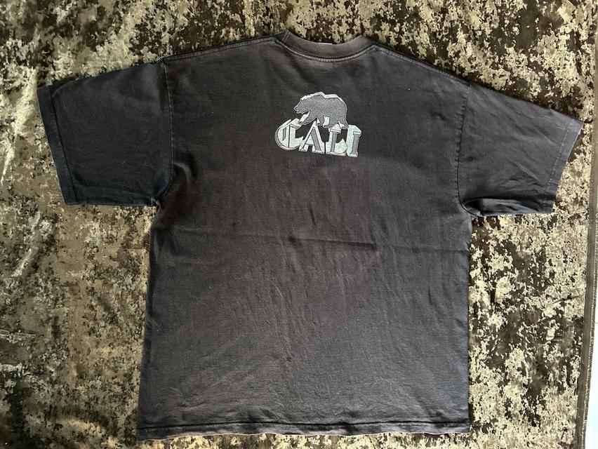 [เปิดขาย] 🌴 Vintage Y2K Pro Club "CALI" Heavy Weight Tee รูปที่ 2