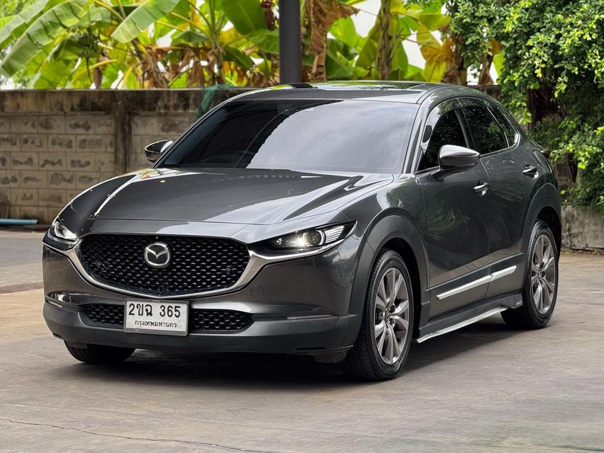Mazda CX-30 2.0 SP  TOP. ปี 2021 สีเทาดำ     ออ