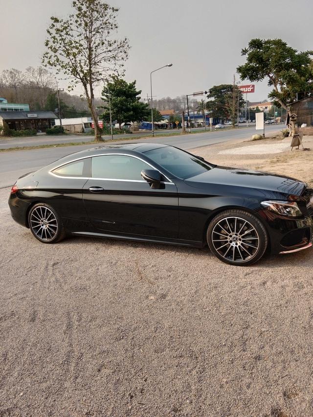 benz c coupe amg ปึ2017 เคลมเครื่อง เกียร์9สปีด สภาพดี เลขไมล์ 89000กม รถอยู่พะเยา