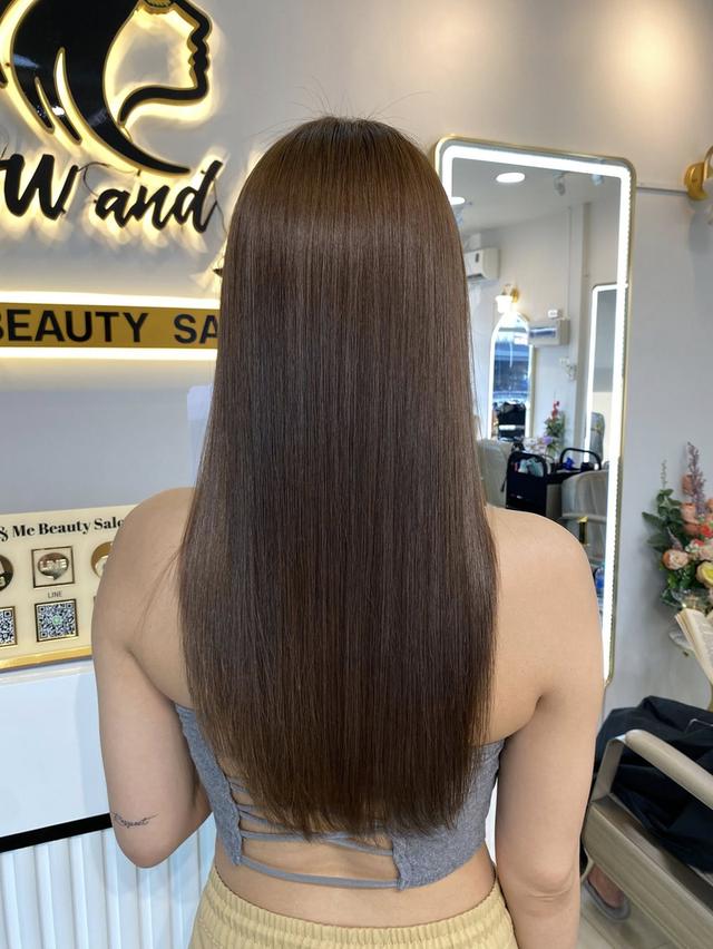 You&Me Beauty Salon Huahin (ยูแอนด์มี บิวตี้ ซาลอน หัวหิน) ร้านทำผมประจวบฯ ออกเเบบทรงผม ทำสีผม ยืดผม ดัดผม ซ่อมผมเสีย ทำเล็บ ต่อขนตา ประจวบคีรีขันธ์ รูปที่ 14