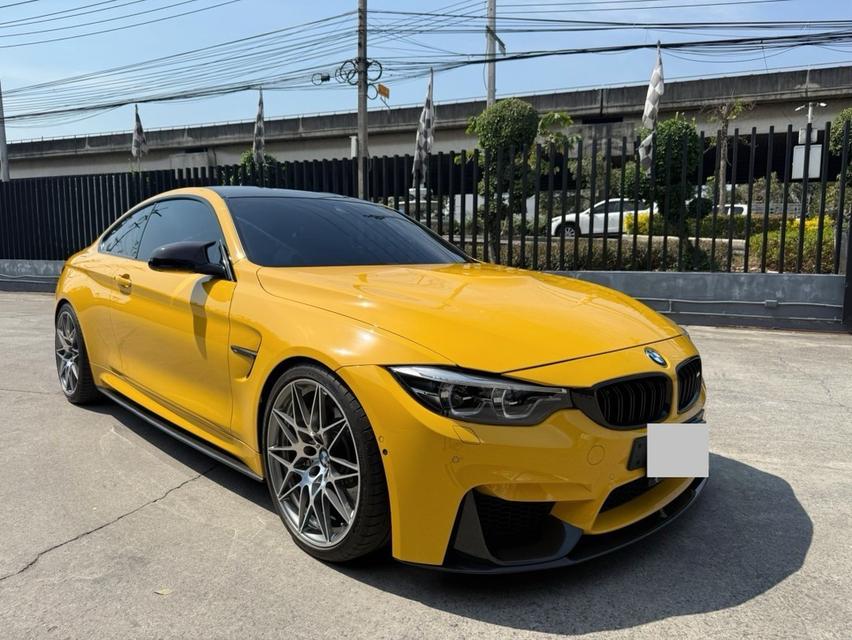 🟡 BMW M4 (F82) Competition Speed Yellow ปี 2018 ไมล์เพียง 4x,xxx  