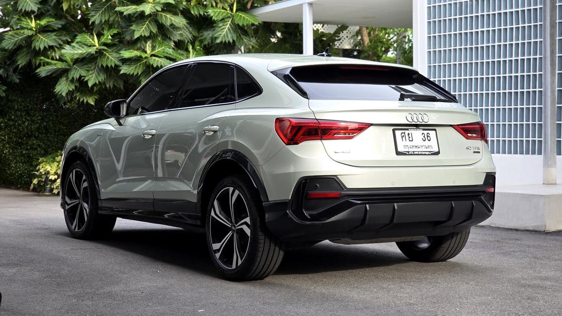 รหัสรถ WB36 Audi Q3 Sportback 40TFSI Quattro S Line Black Edition  ปี 2022 8
