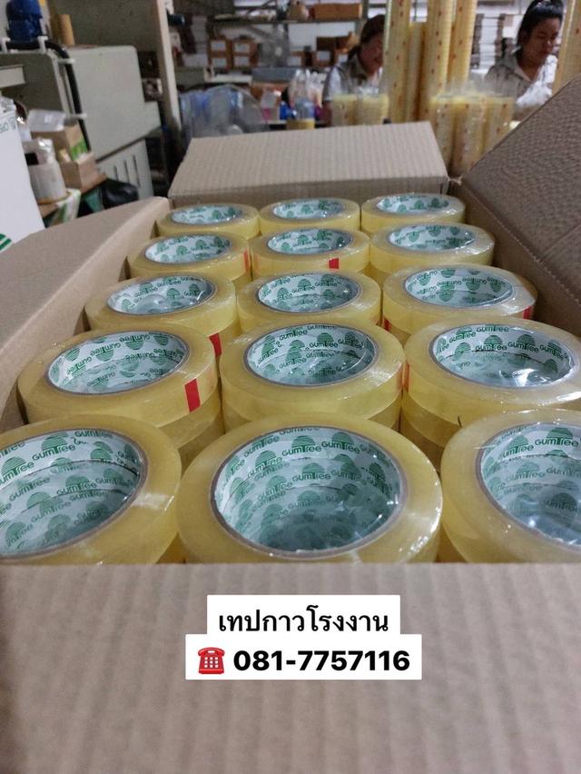 เทปใส โรงงานขายเทปใสหน้าเล็ก 081-7757116