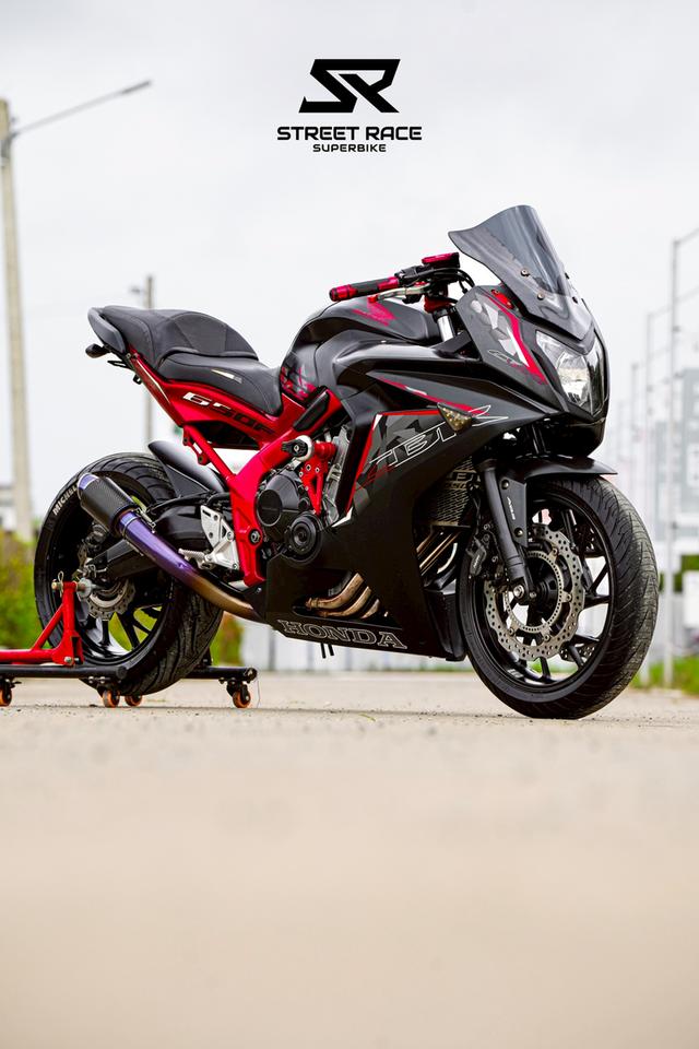 2016 Hisun cbr650f ปี 2016 โครงแดง สายหล่อแต่งครบ! 9