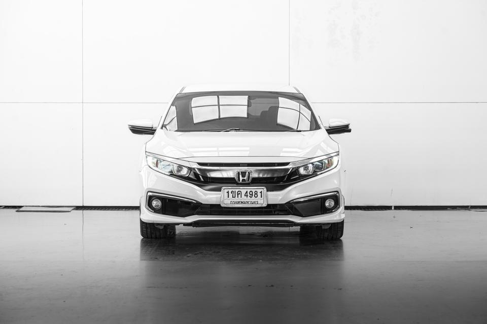 2020 HONDA CIVIC FC 1.8 EL i-VTEC สีขาว เลขไมล์ 99673 กม.