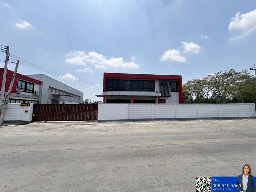 ขายโกดัง/โรงงาน พร้อมออฟฟิศ แปลงมุม ต.นราภิรมย์ อ.บางเลน จ.นครปฐม 2
