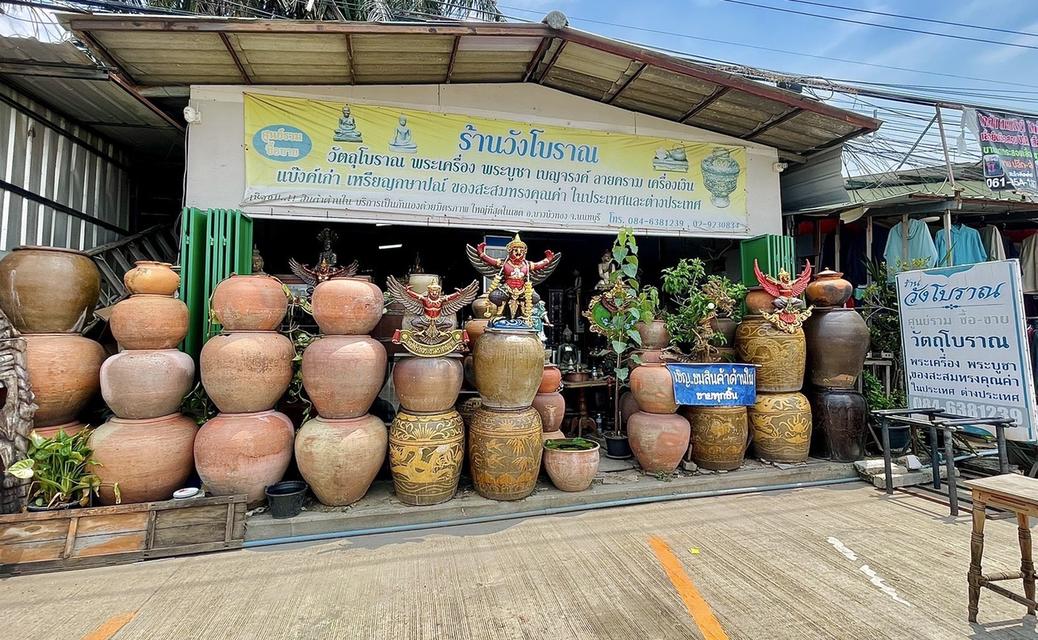 โอ่งแดง โอ่งปั้นดินเผา ศิลปะอยุธยา ตุ่มแดงโบราณ ใบใหญ่ 7