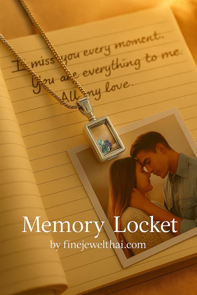 Finejewelthai จี้ล็อกเก็ต ของขวัญปีใหม่ P1179