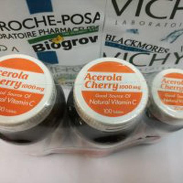 Vistra Acerola Cherry 1000 mg **set วิสทร้า อะเซโรลาเชอร์รี่ 1